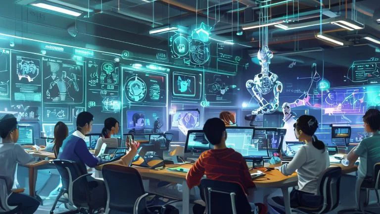 Cursos Técnicos: Como a IA Transforma a Prática Profissional