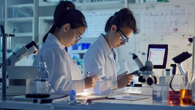 Gestão de tempo eficaz para estudantes de cursos técnicos laboratoriais