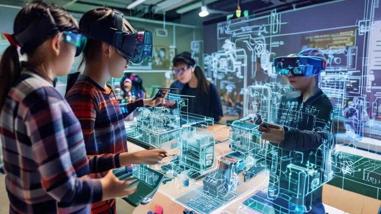 Como a Realidade Aumentada Revoluciona o Ensino em Cursos Técnicos