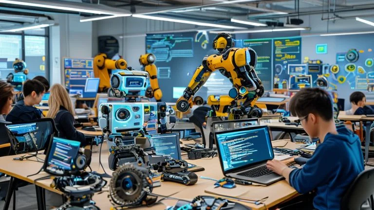 Como a Robótica Educacional Transforma os Cursos Técnicos Hoje