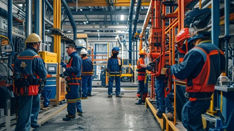 Como o treinamento prático de segurança transforma o ambiente industrial